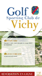 Mobile Screenshot of golf-vichy.fr
